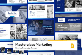 Masterclass Marketing Google Slide Template